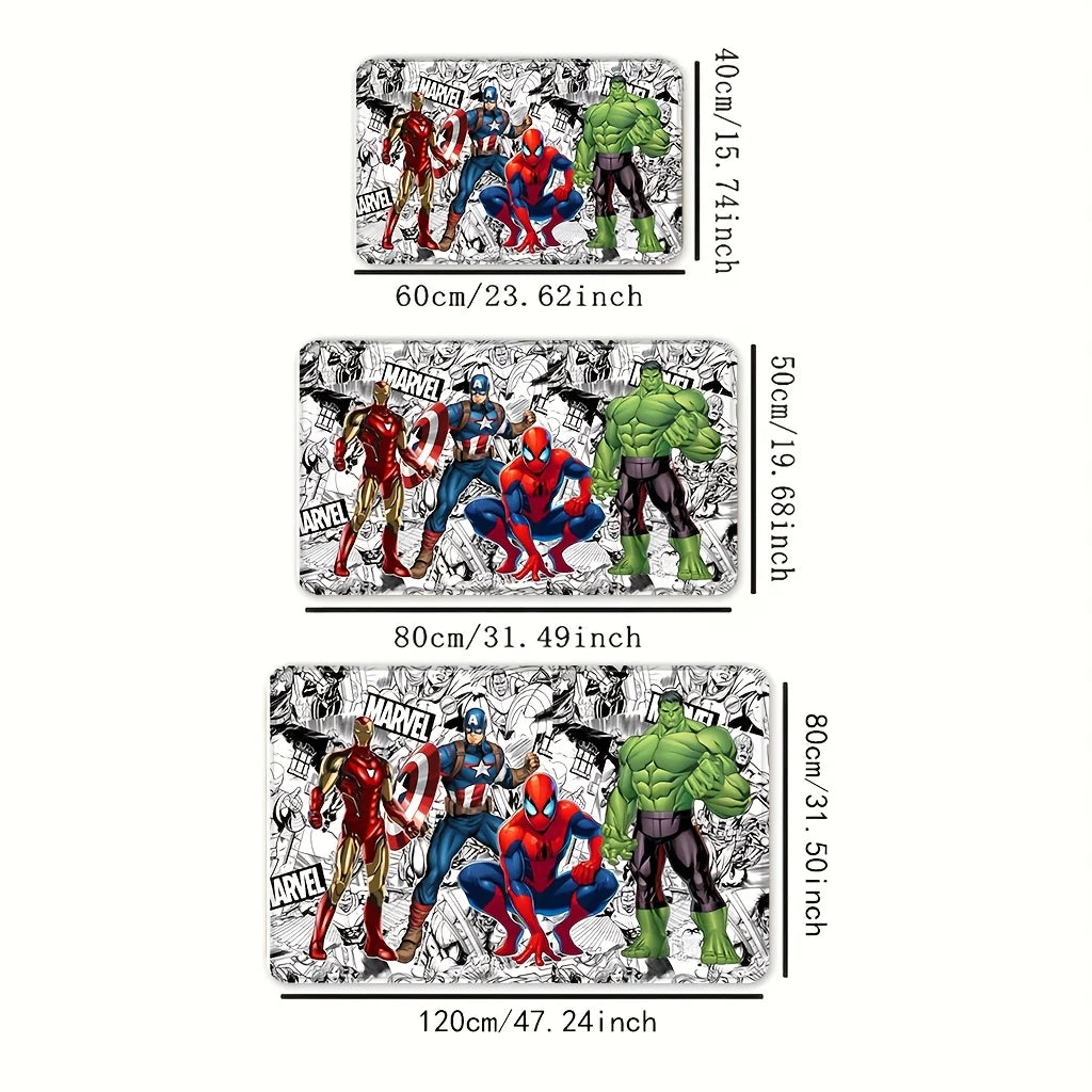 Tapis Avengers Iron Man - Vol au-Dessus de la Terre