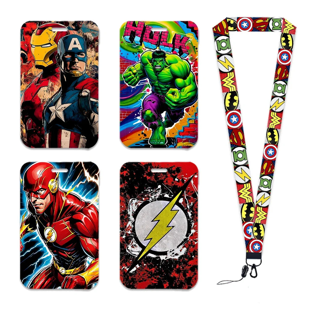 Porta credencial de Iron Man - Vuelo de propulsor de ciudad