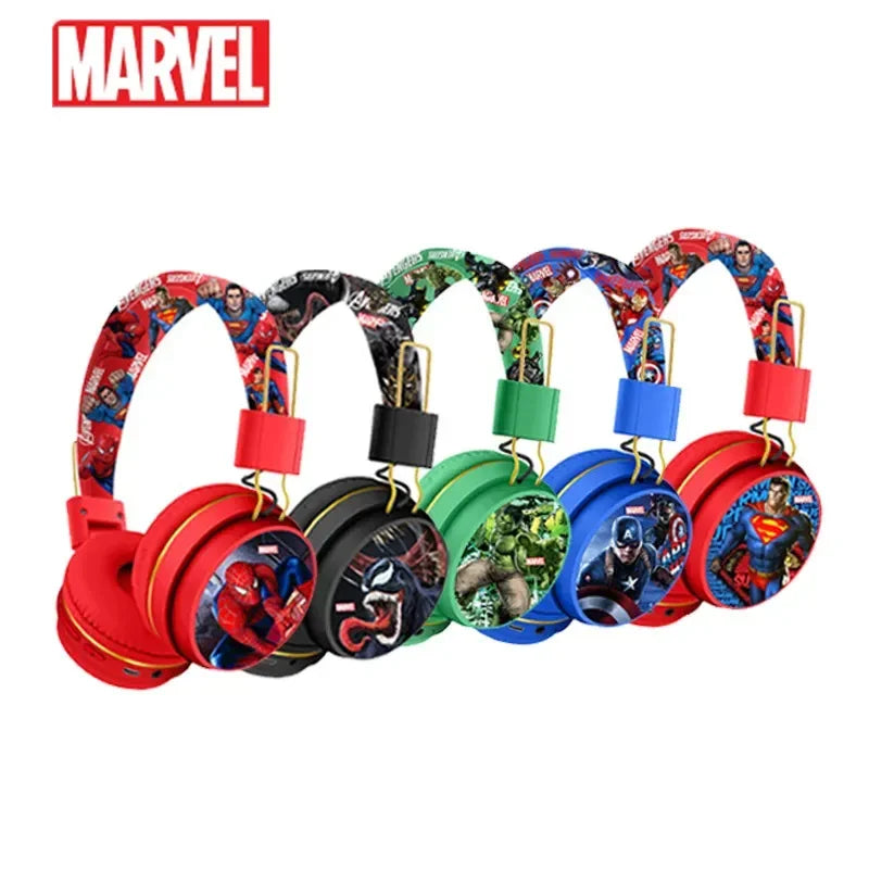 Auriculares Bluetooth Avengers Iron Man Capitán América - Azul
