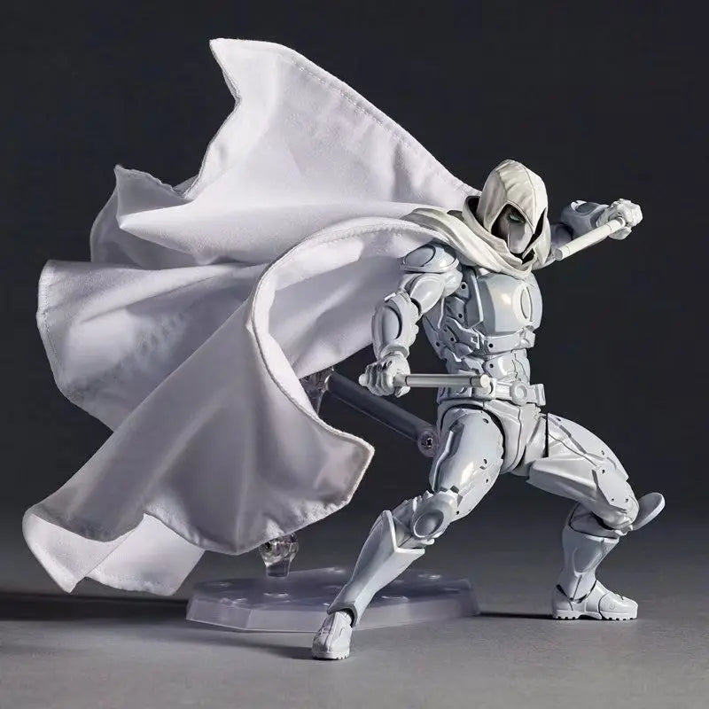Figura Moon Knight - Armadura Blanca con Capa