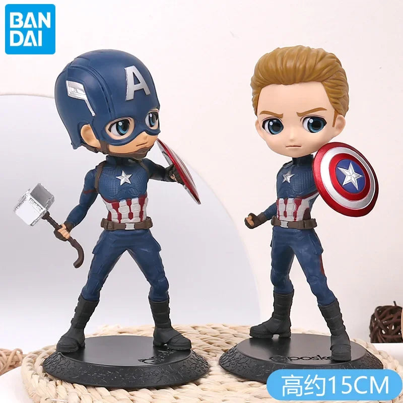 Figura Capitán América - Escudo y martillo