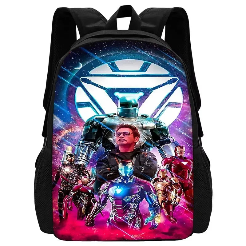 Mochila Avengers Iron Man - Tony Stark Escuadrón Espacial