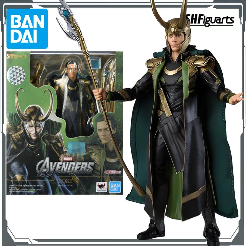 Figura S.H.Figuarts Loki - Cetro Casco Cuernos