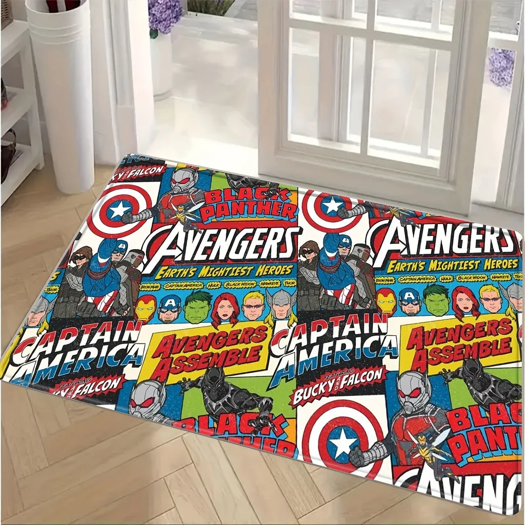 Avengers Hulk Teppich – Flammende Explosionsrauch