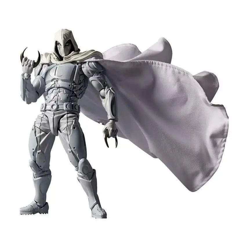 Figura Moon Knight - Armadura Blanca con Capa
