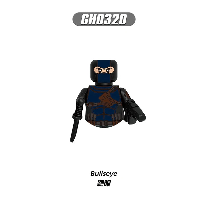 Minifigura Bullseye - Azul Marino