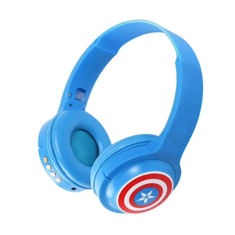 Avengers Bluetooth-Kopfhörer – rot-goldenes Logo