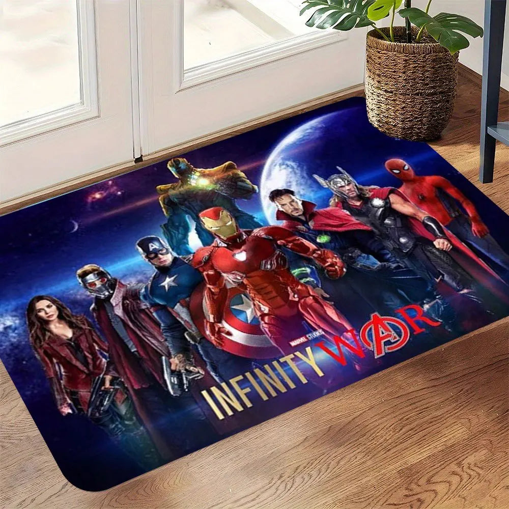 Alfombra Marvel Avengers Infinity War - Diseño Cósmico Lunar