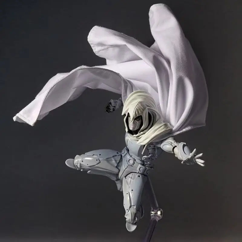 Figura Moon Knight - Armadura Blanca con Capa