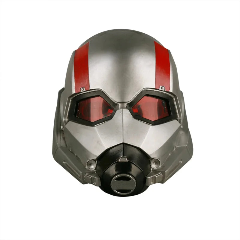 Casco Ant-Man - Diseño Gris Plateado LED Rojo