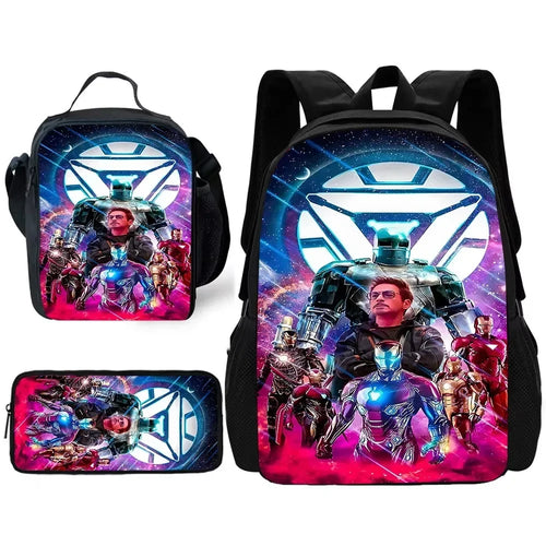 Set Schulranzen Avengers Iron Man - Iron Legion Spatial-Reaktor