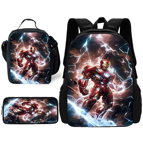 Set de Material Escolar Los Vengadores Iron Man - Rayos de Combate