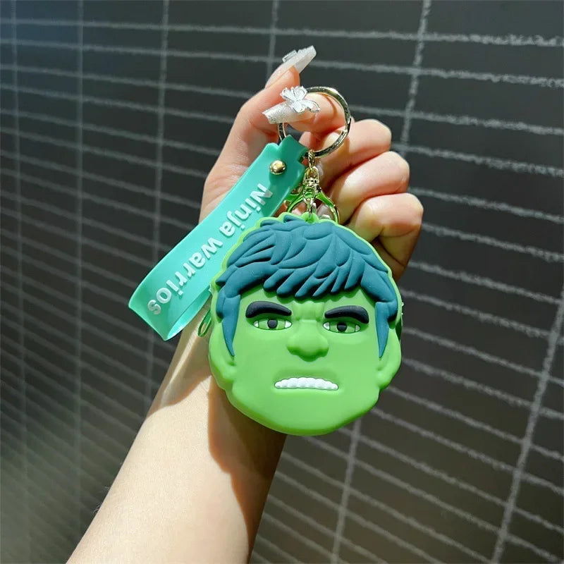 Monedero de Silicona Avengers Hulk - Cara Verde