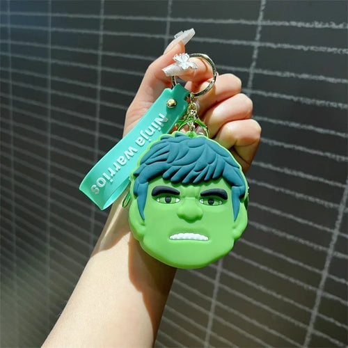 Monedero de Silicona Avengers Hulk - Cara Verde